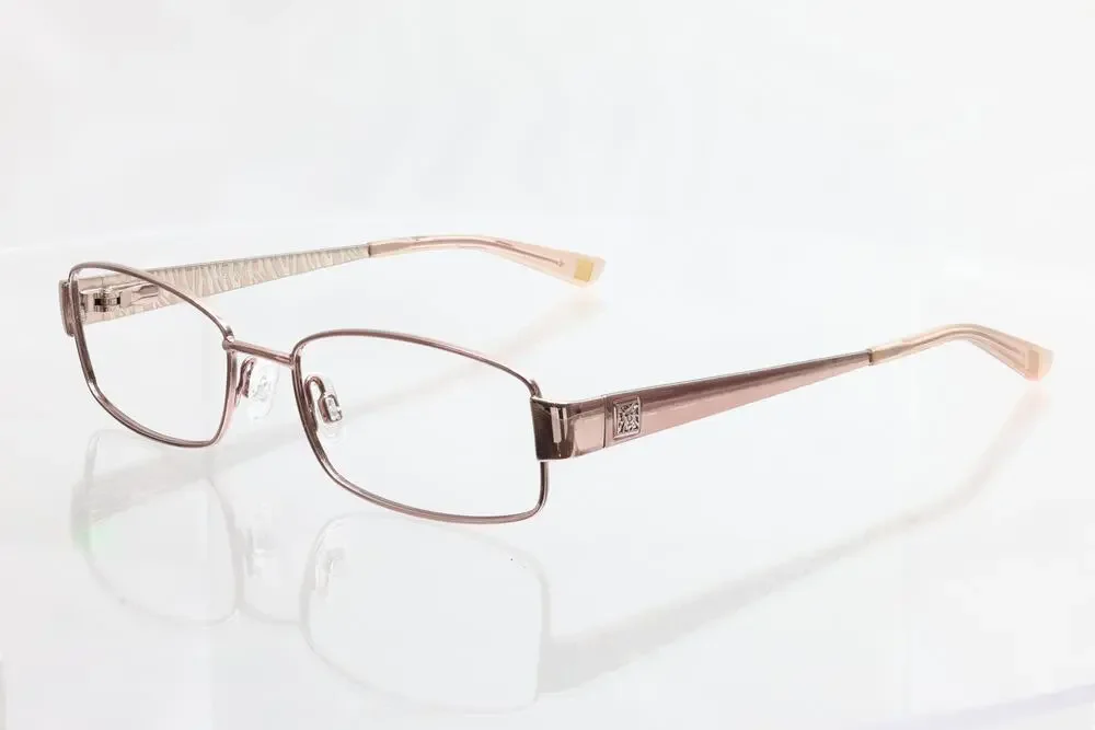 Anne Klein AK5046 (780) Rose Gold 52-17-135mm Eyeglass FRAMES ONLY - GOOD